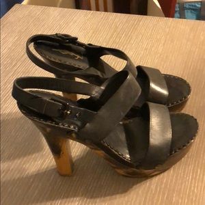 YSL Black Heels